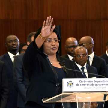 Gabon: Prestation de serment du gouvernement devant le Président de la République.