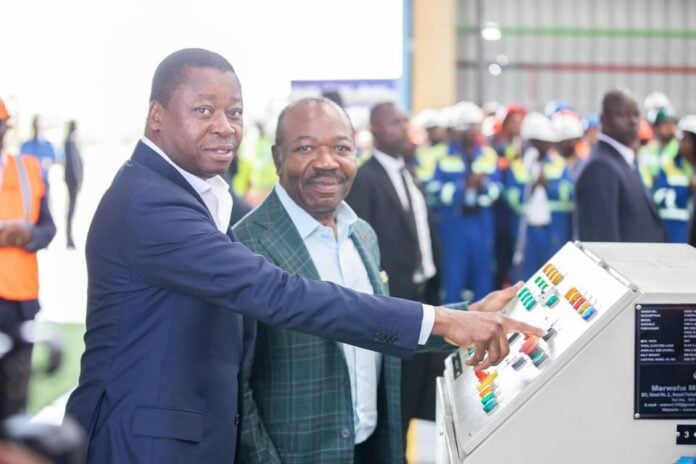 Medias241.com-GABON-Ali Bongo inaugure 4 ateliers de maintenance ferroviaire Owendo