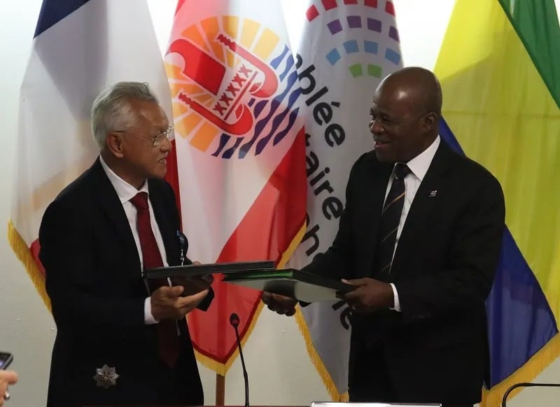 Medias241.com-GABON-Polynésie française : Signature d’un accord parlementaire entre le Gabon et l’Assemblée parlementaire francophone