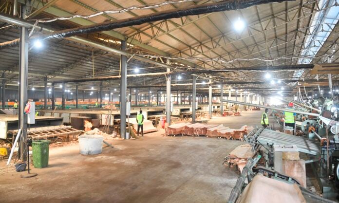 Medias241.com-GABON-Makongonio : Ouverture d'une usine de transformation de Bois